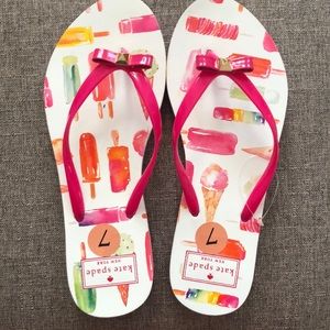 Kate Spade Popsicle Flip Flops